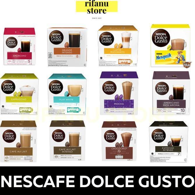 Nescafe Dolce Gusto Capsule Coffee ndg Original All varian 1 Box
