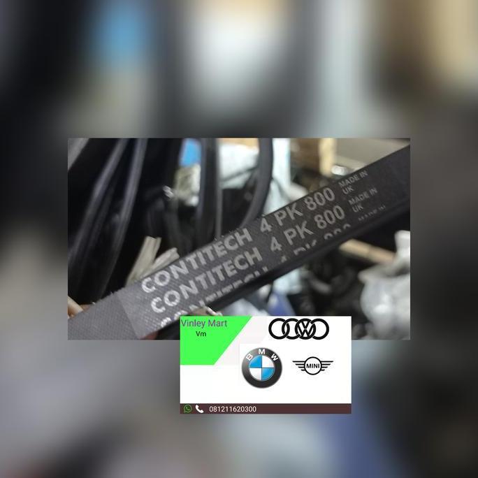 Fanbelt 4PK860 BMW X6 3.5 E71, 750 F02 N63 Merk contitech