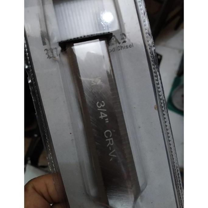 Alat Pahat Penyilat Kayu Flat Lebar 3/4 inch Tata Pengukir Flat Lurus