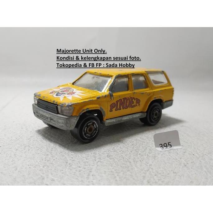 DIECAST MAJORETTE TOYOTA RUNNER PINDER KUNING UNIT ONLY CADATOYS