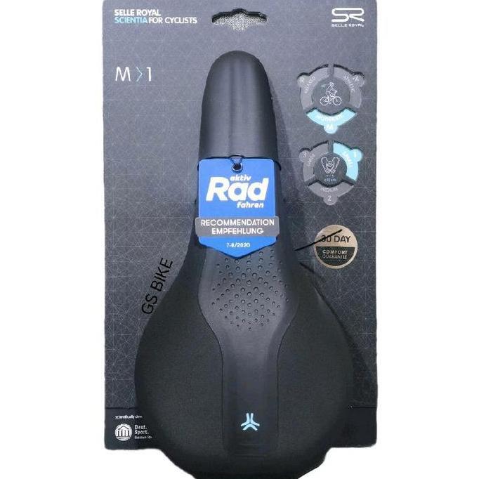 SELLE ROYAL SCIENTIA M1 ATHLETIC GEL Saddle Sadel Kursi Sepeda MTB/GRAVEL/ROAD BIKE