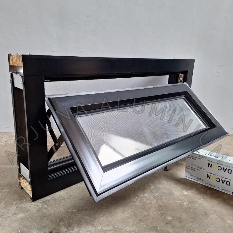 NEW Jendela Aluminium Boven 1 Set 60x30 Kusen 3" [terbaik][terlaris]
