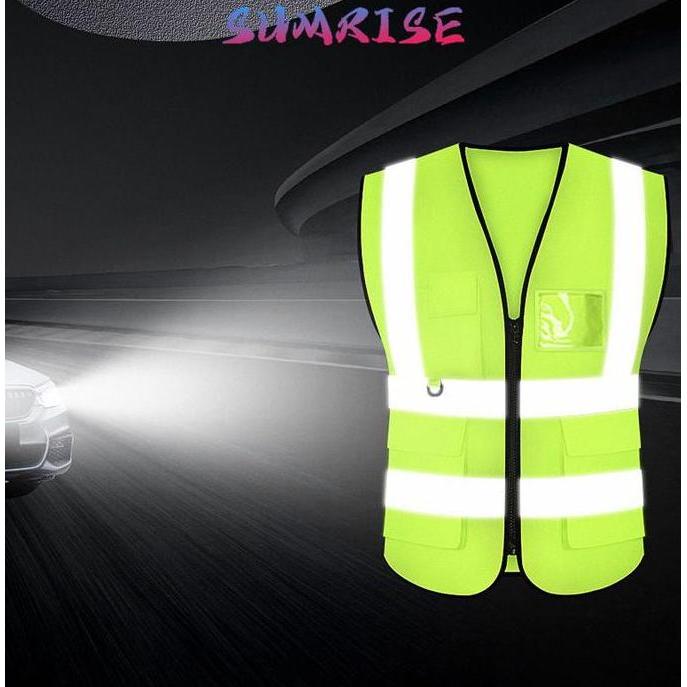 Rompi Safety Polyster Safety Vest Rompi Safety Proyek Rompi Safety Proyek Lapangan Proyek Sepeda Rom