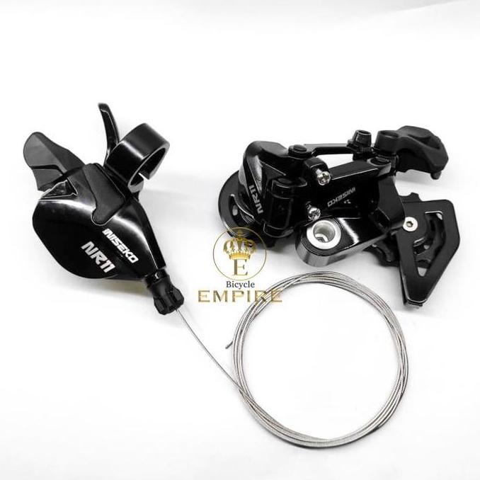 Niseko Mini Set Shifter NR11 & RD NIseko NR11 11 Speed Not Shimano Sram Ltwoo Sensah XLR8 Bicycle Em
