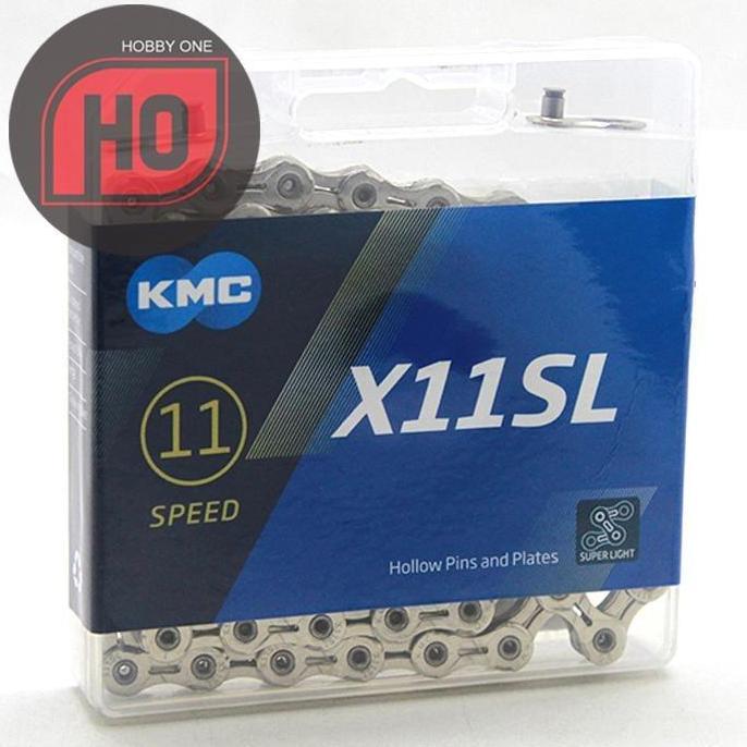 KMC X11SL / X 11 SL - SILVER - Rantai 11 Speed