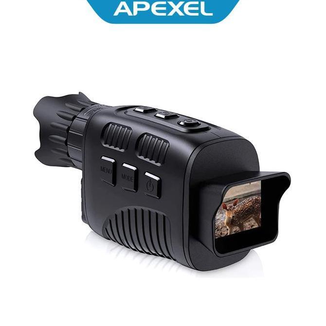 APEXEL Teropong Monokular Digital 1.5 Inch Night Vision - APL-NV007