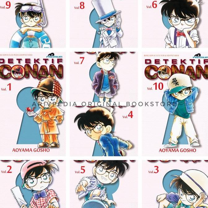 Promo Conan Premium 1 2 3 4 5 6 7 8 9 10 (Segel, Original)