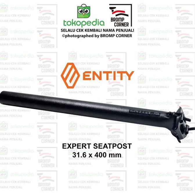 ENTITY SEATPOST EXPERT 31.6 x 400 mm