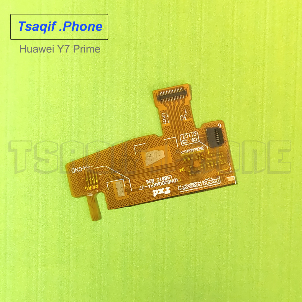 Huawei Y7 Prime Flex Fleksibel Konektor LCD Copotan