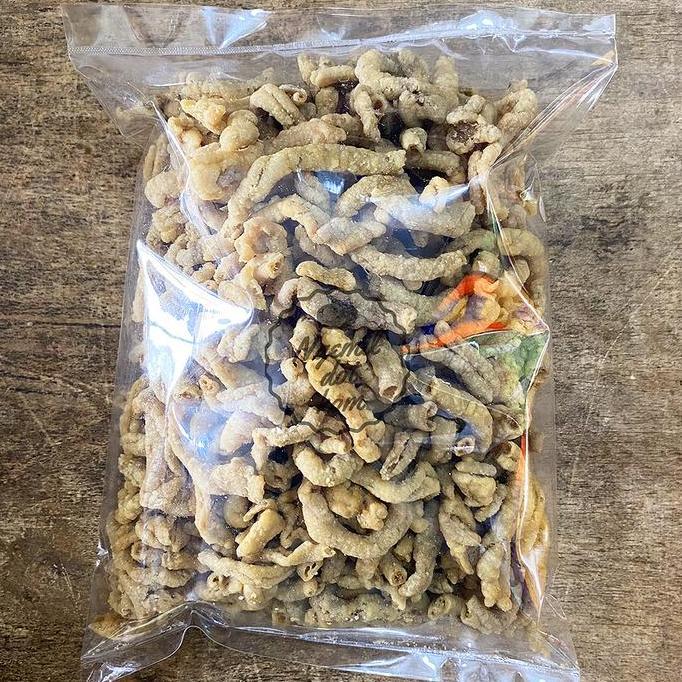 KERIPIK USUS 500gr / KRIPIK USUS AYAM / KERIPIK USUS KILOAN / KERIPIK