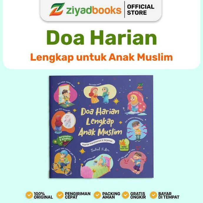 YAALIYA219  - (DILENGKAPI AUDIO DOA) - DOA HARIAN LENGKAP UNTUK ANAK MUSLIM - DOA SEHARI-HARI ANAK S
