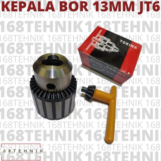 Kepala Bor 13Mm Jt6 Drill Chuck 1-13Mm Jt6 Tokiwa / Chuck Bor 13Mm Jt6