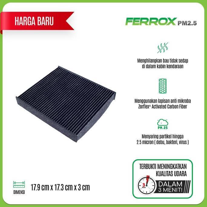 Ferrox Filter Cabin Kendaraan All New Avanza (2012-UP)