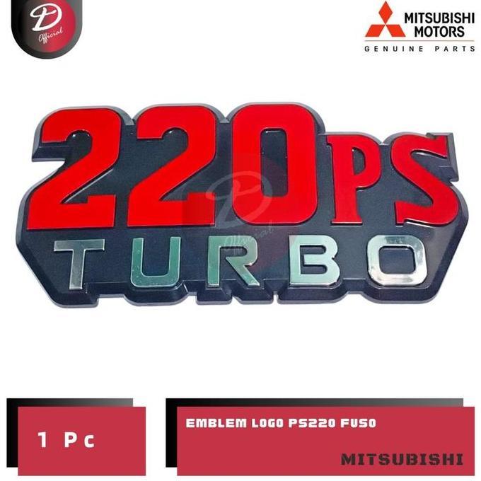 Emblem Logo PS220 Fuso Mitsubishi Original Asli KTB FUSO 100% Genuine Parts terlaris