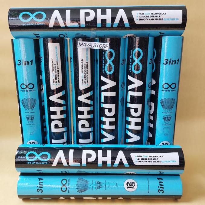 ALPHA / ALPHA SHUTTLECOCK 3IN1 / BADMINTON