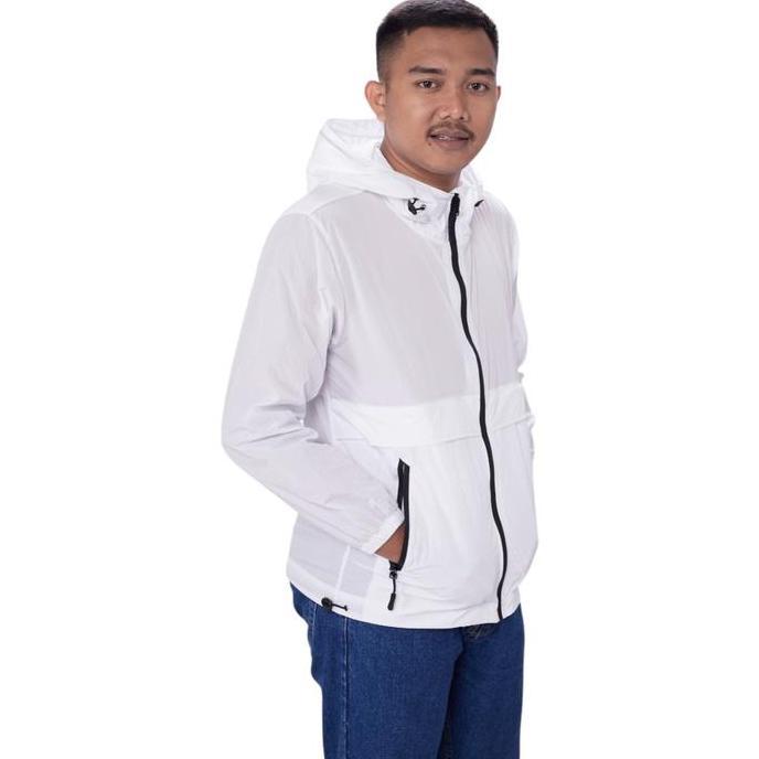 Jaket Olahraga Cagoule Nylon Crinkle Breathable