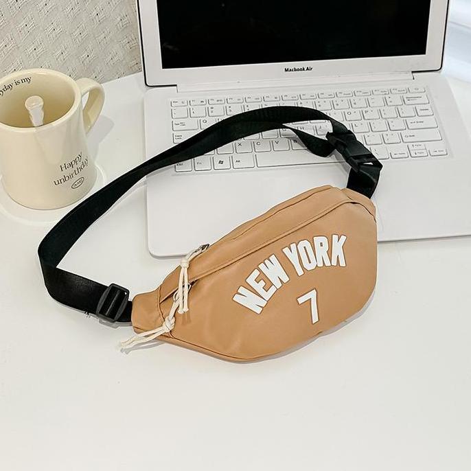 Maith- Bambino Kidswear - Tas Selempang Sling Bag Anak Laki Laki Perempuan Motif New York Fashion Is