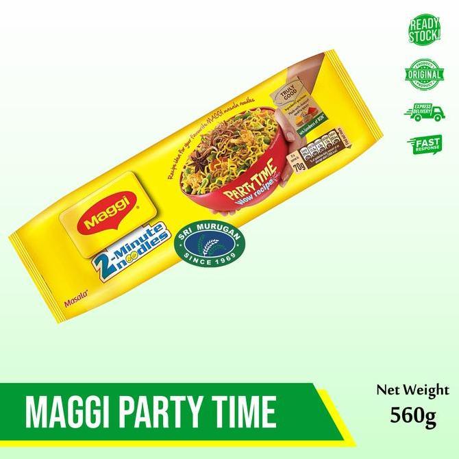 Nui- Maggi 2 Minute Noodles Masala Famly Delht 4Pcs 280 Gm