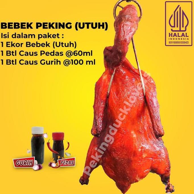 Nui- Bebek Peking Panggang (Utuh)