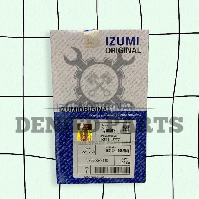 Liner 6D102 ~ PC200-7 105MM IZUMI
