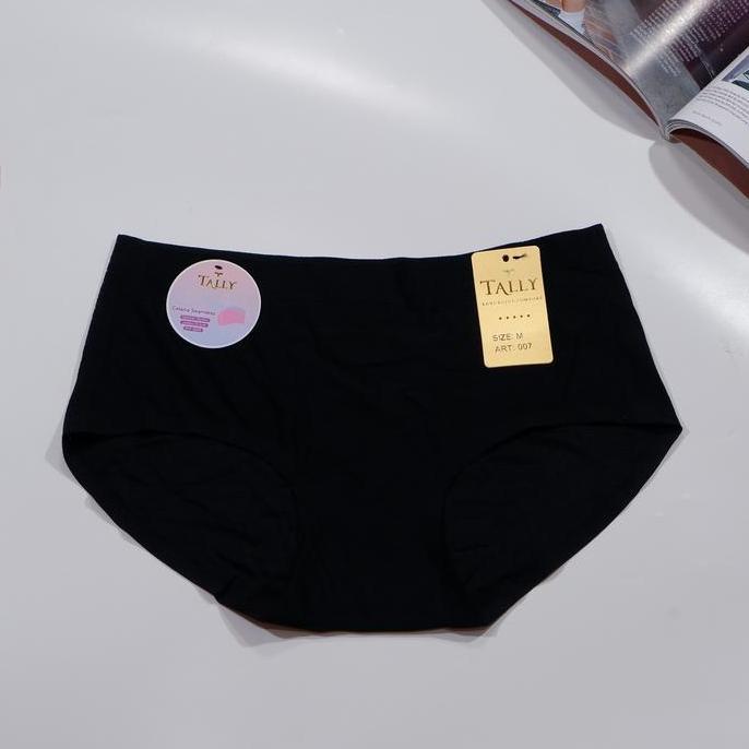 Miez- Tally Cd Celana Dalam Seamless 007 | Size Fit To M-Xxl | Tanpa Jahitan | Anti Nyeplak | Bahan 