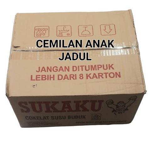 1 Dus 100 Renceng Permen / Premen Susu Bubuk Sukaku Cemilan Anak Jadul