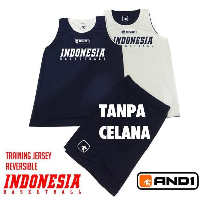 Memiaw89 - Jersey Setelan Basket Training Timnas Indonesia