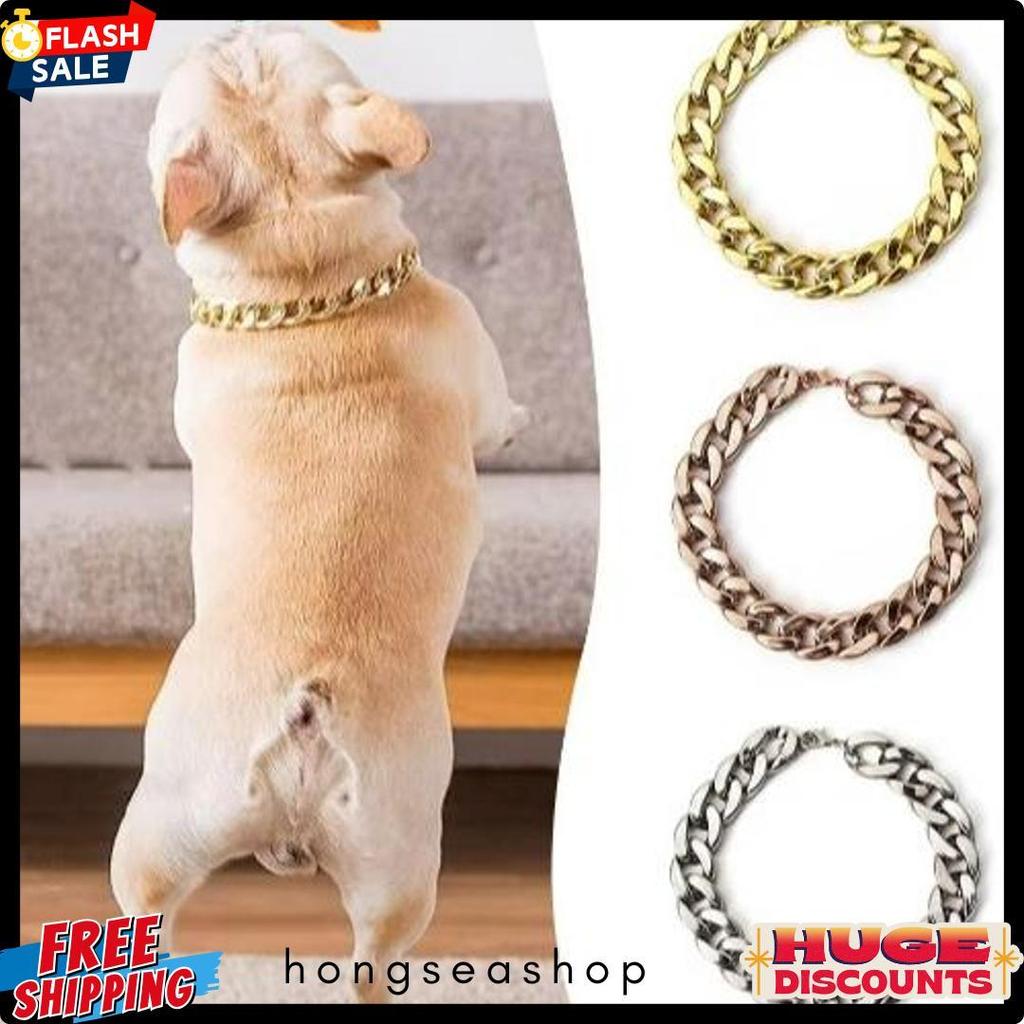 Berkualitas Kalung Gold Anjing Rantai Gold Kucing Kalung Rantai Kucing Kalung Kucing Kalung Kelinci 
