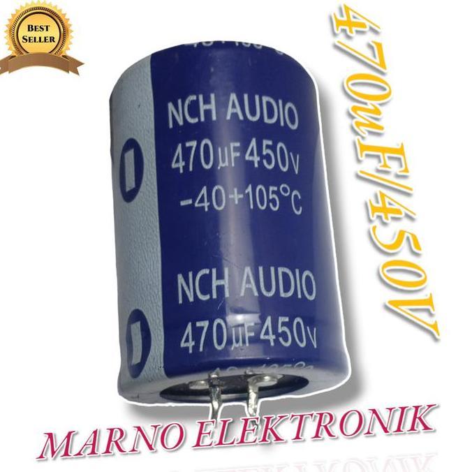 ELCO CAPASITOR 470UF 450V 470 UF 450 V 470 MIKRO MICRO KAPASITOR VOLT A2162