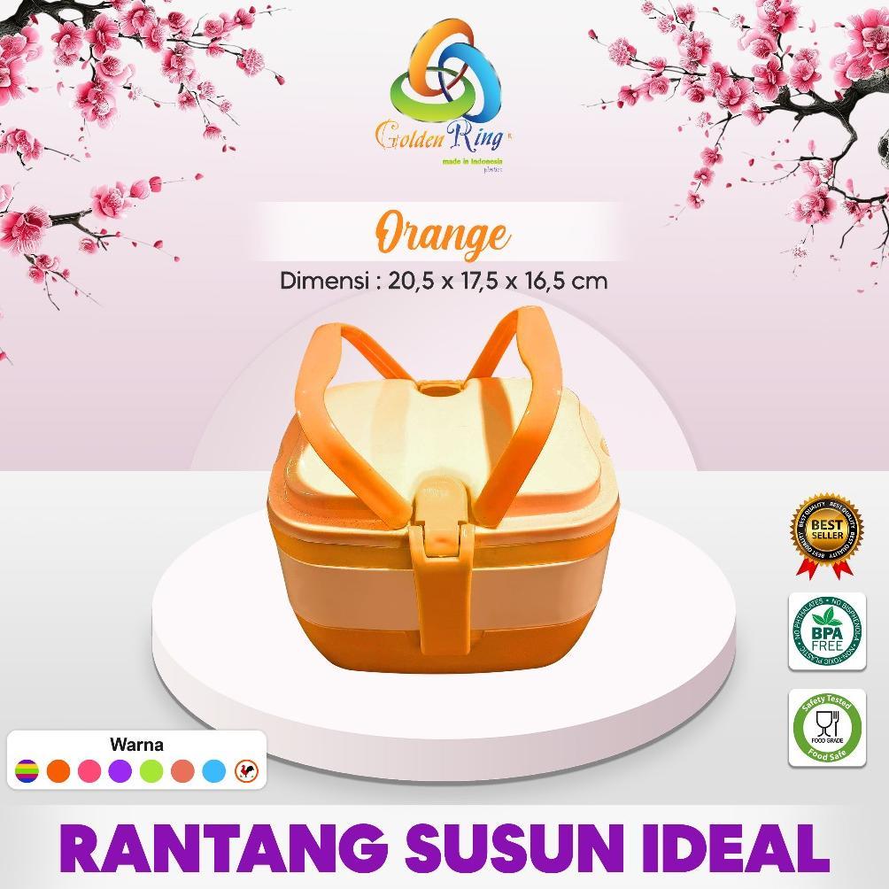 NEW DEALS RANTANG SUSUN IDEAL / Rantang Set / Rantang Cantik Minimalis / Rantang Plastik Susun