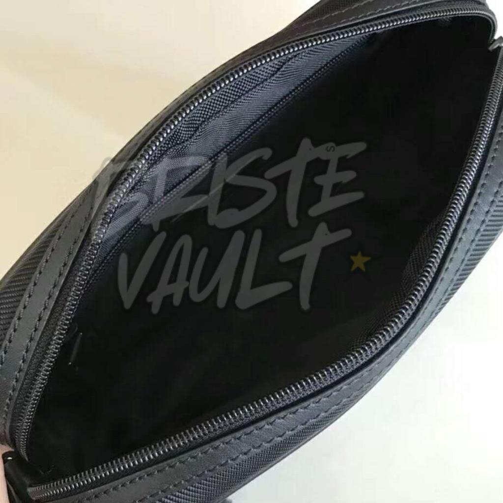 Briste Vault Clutch Bally Caliros Handbag Pria Canvas Original Fullset