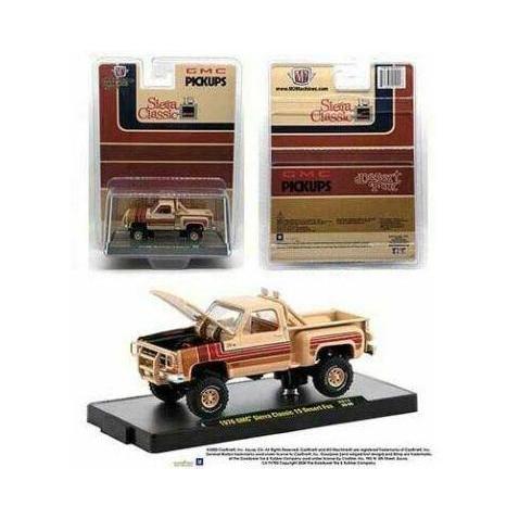 M2 MACHINES 1976 GMC SIERRA GRANDE 15 DESERT FOX PICK UP TRUCK BEIGE A2158
