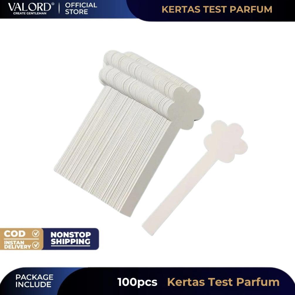 Valord Parfum - Kertas Test Parfum 100 pcs - Blotter Paper Tester Parfum
