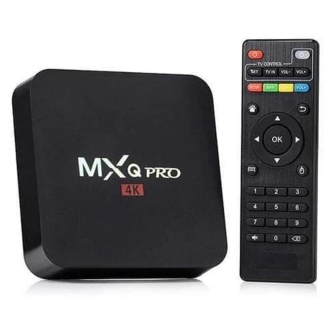 New Stb Android Mxq Pro 1Gb 8Gb Android 10 Original 1/8 Gb Mx Q Pro - Asli