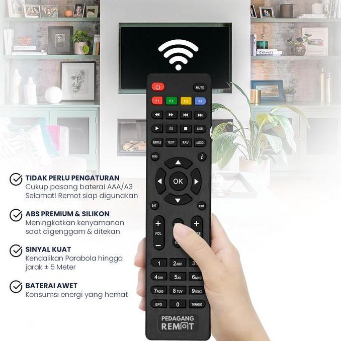 Ready Remot Remote Receiver Parabola Optus Oracle HD OP-88HD