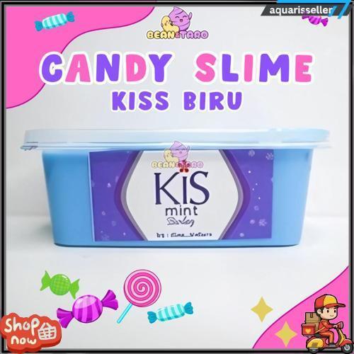 Candy Slime Kiss Biru By Slime Bintaro || Tofu Slime || Slime Termurah | || Slime Berkualitas Kualit