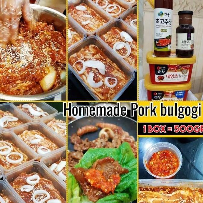 Daging Pork Bbq Ala Korea (Non Halal)