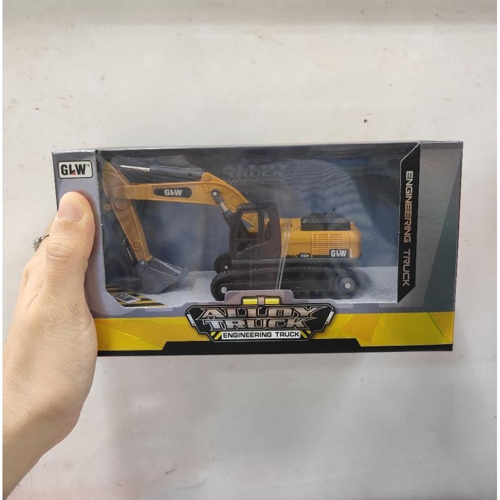 CUCI GUDANG GOGO TOYS - MINIATUR EXCAVATOR ALLOY TRUCK ENGINEERING TRUK BESO BEGO BESI KONSTRUKSI BE