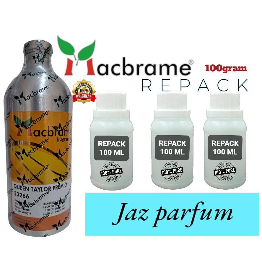 (100 ML) (100 GRAM) PARFUM VARIAN REPACK 100GRAM BY MACBRAME ORIGINAL PARFUM MURNI100% BIBIT