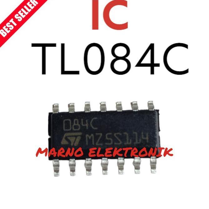 IC TL084C TL 084C TL 084 TL084 SMD ASLI ORI ORIGINAL A2162