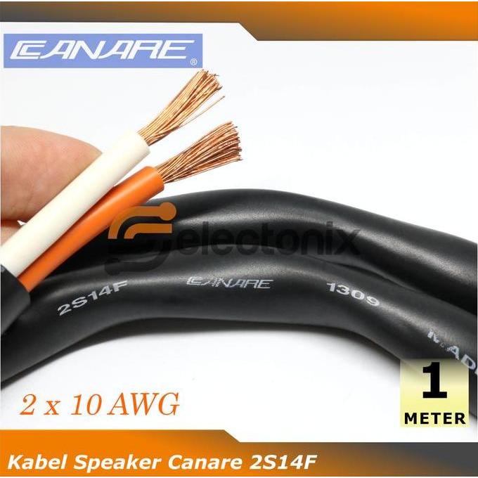 Kabel Audio Speaker Canare 2S14F / 2S14 [Roll] - 100M