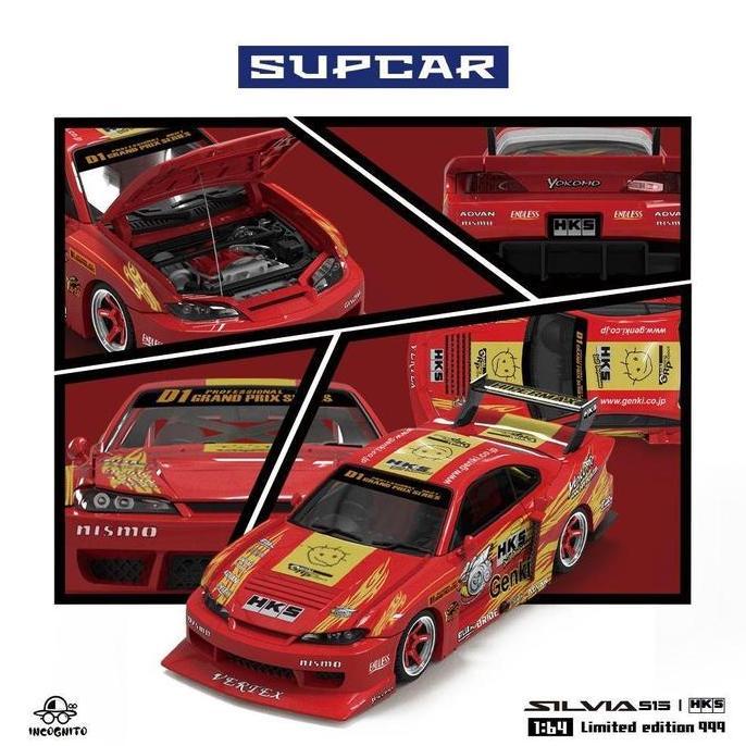 SC64002 - SUPCAR NISSAN SILVIA S15 HKS A2158