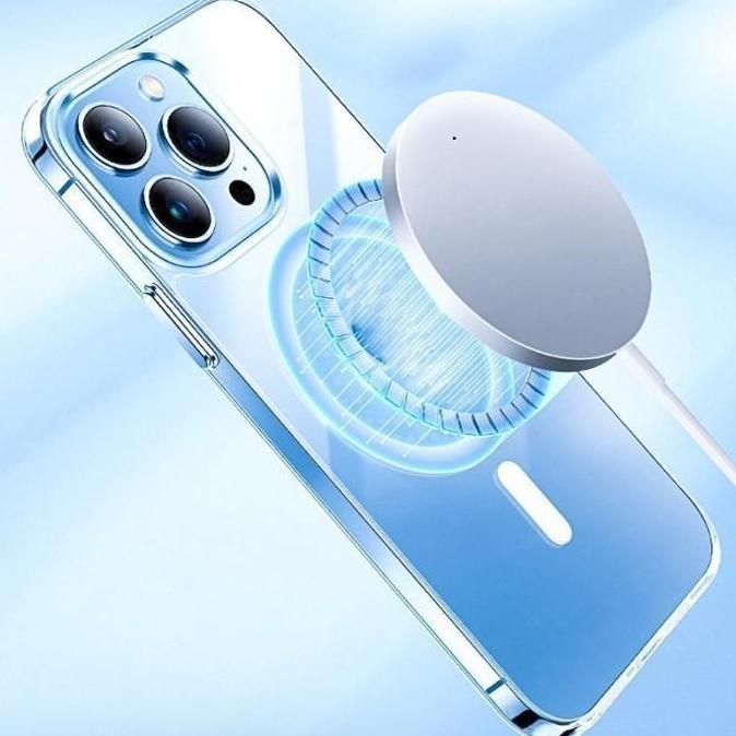 Case  untuk Realme X3 SUPER ZOOM MAGSAFE TPU CLEAR KORI Magnetic Bening Transparan Clear Softcase Si