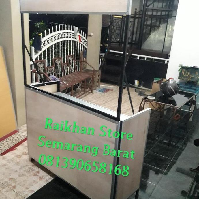 Terlaris Booth Portable Meja Lipat Meja Jualan Besi Jumbo Semarang
