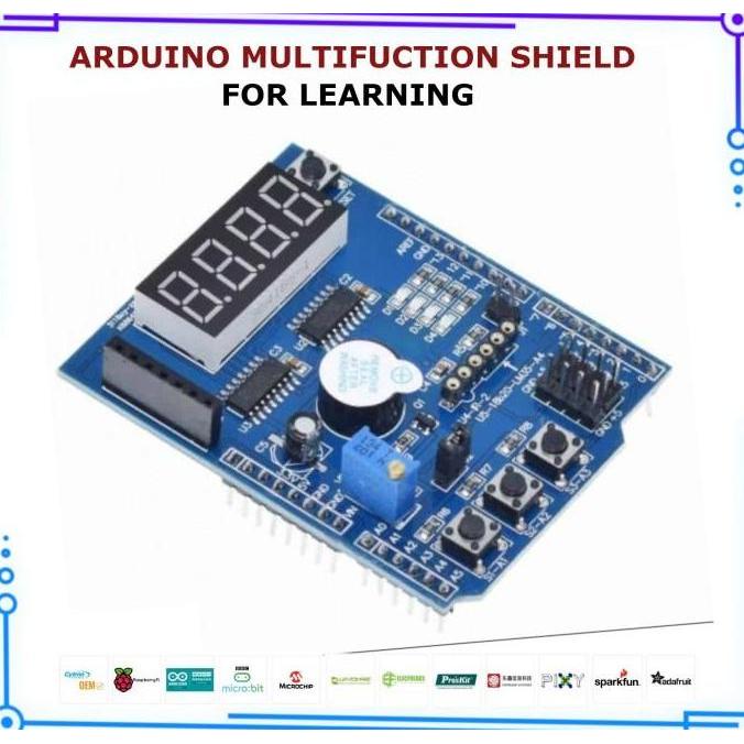 ARDUINO MULTIFUNCTION FOR LEARNING + SAMPLE CODE WE27