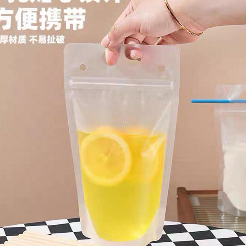Pouch Plastik Minuman 50Pcs / Standing Pouch / Juice Pouch / Plastik Juice Premium