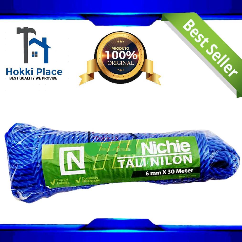 Tali Tambang Nilon Nichie 6Mm X 30 Meter Tali Tampar Tali Tambang.
