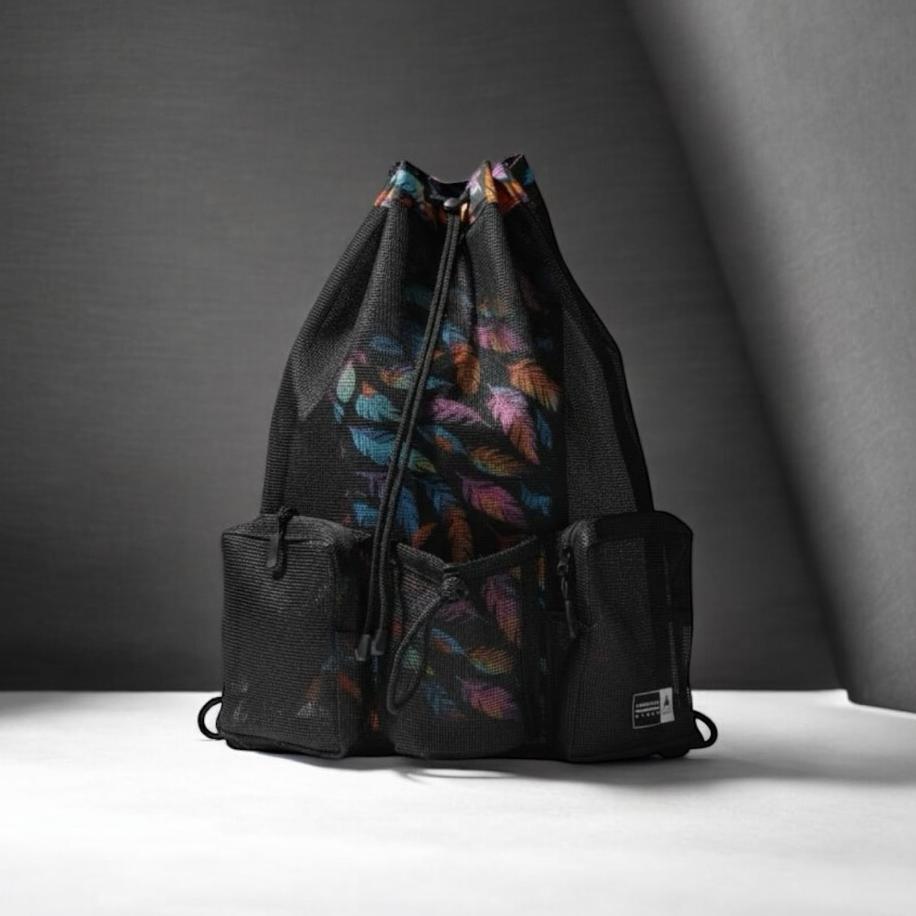 Tas Renang Jaring Printing /Tas Renang Free Custom Nama