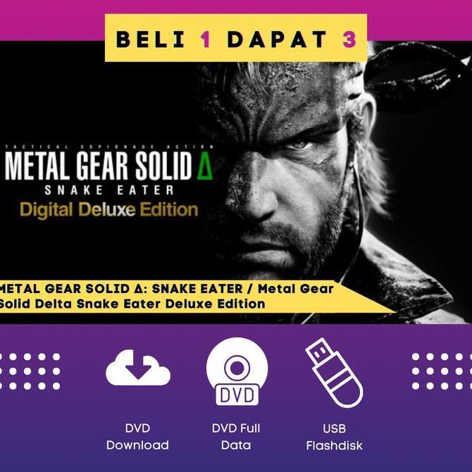 METAL GEAR SOLID : SNAKE EATER / Metal Gear Solid Delta Snake Eater Deluxe Edition | Game PC Origina