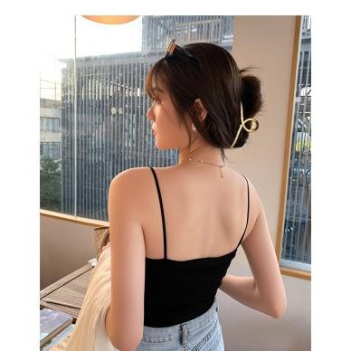 murah tanktop crop singlet polos bra kemben dalaman wanita tali spaghetti big size elastis korean st